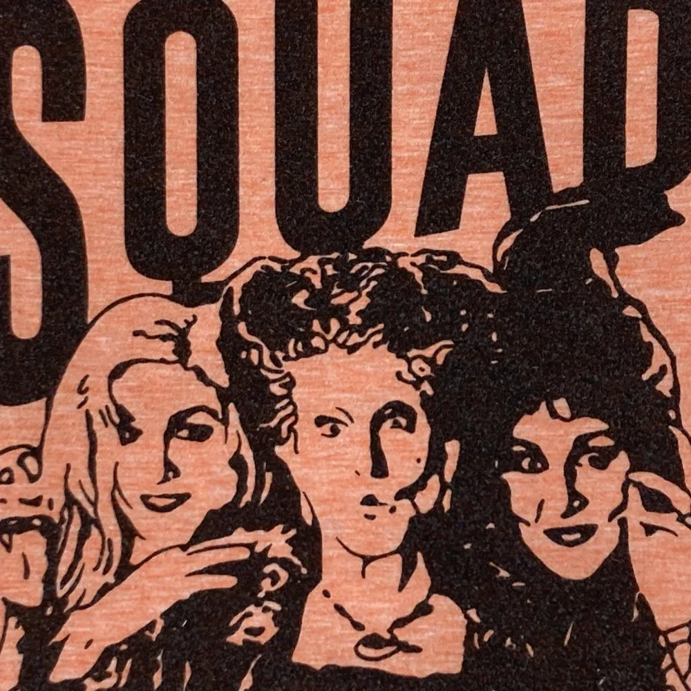 Hocus Pocus Halloween Movie handmade upcycled T-shirt16x16 throw pillow cover